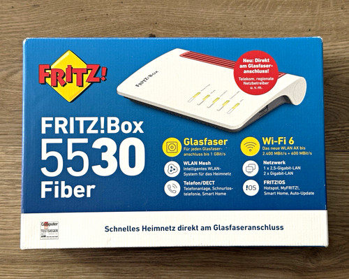 Fritz box 5530 fiber router - fritz!box,