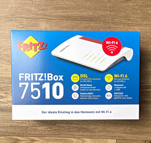 Fritz box 7510 dsl router - fritz!box,