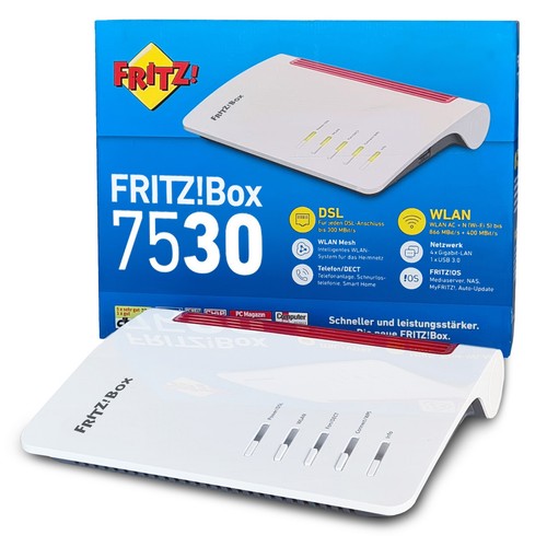 Avm fritz box 7530 wlan - avm, router
