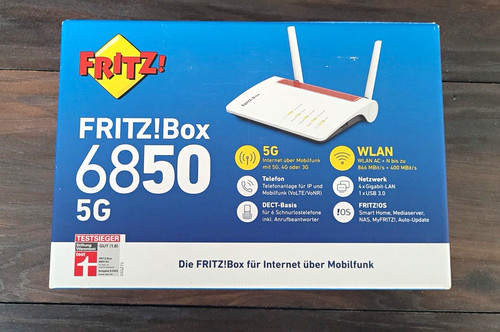 Fritz box 6850 5g - fritz!box,