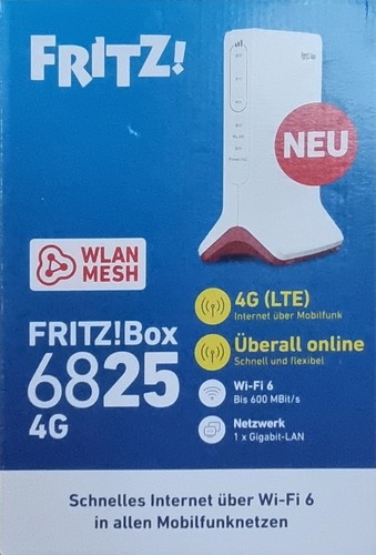 Fritz box 6825 router wifi - 4g-router,