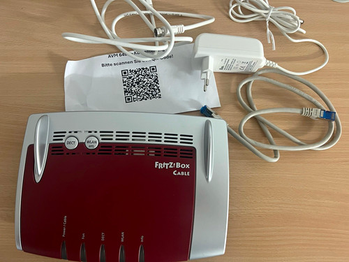 Fritz box 6490 - 6490, cable