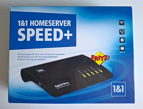 Fritz box homeserver - fritz!box, 1&1