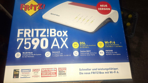 Fritz box 7590 dsl router - ax,